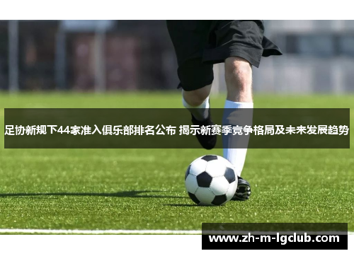 足协新规下44家准入俱乐部排名公布 揭示新赛季竞争格局及未来发展趋势