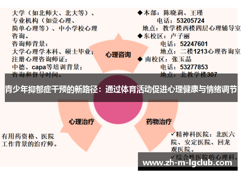 青少年抑郁症干预的新路径：通过体育活动促进心理健康与情绪调节